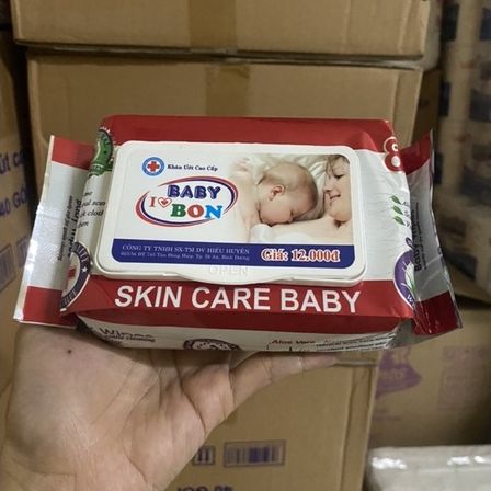 Combo 10 gói khăn ướt baby 80 gram