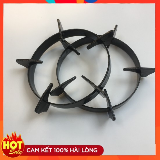 2 Kiềng Chắn Gió Bếp Gas Dương Mặt Kính 18.5cm, Kiềng Chắn Gió Bếp Gas Giá Rẻ Cao Cấp