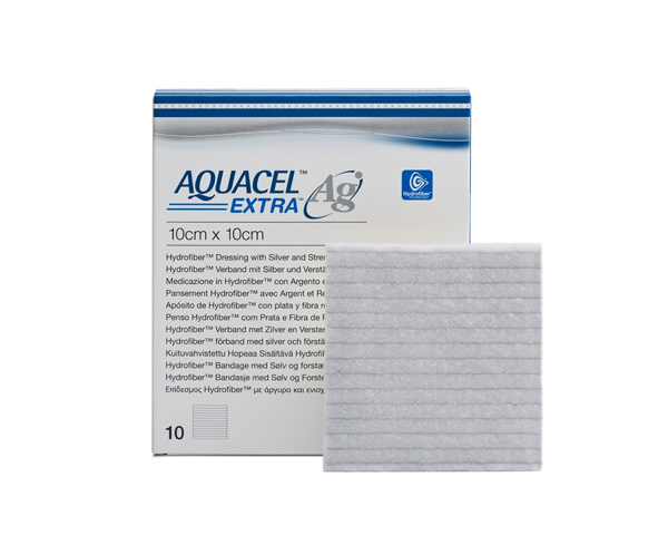 Gạc kháng khuẩn hút dịch aquacel ag extra 10x10cm