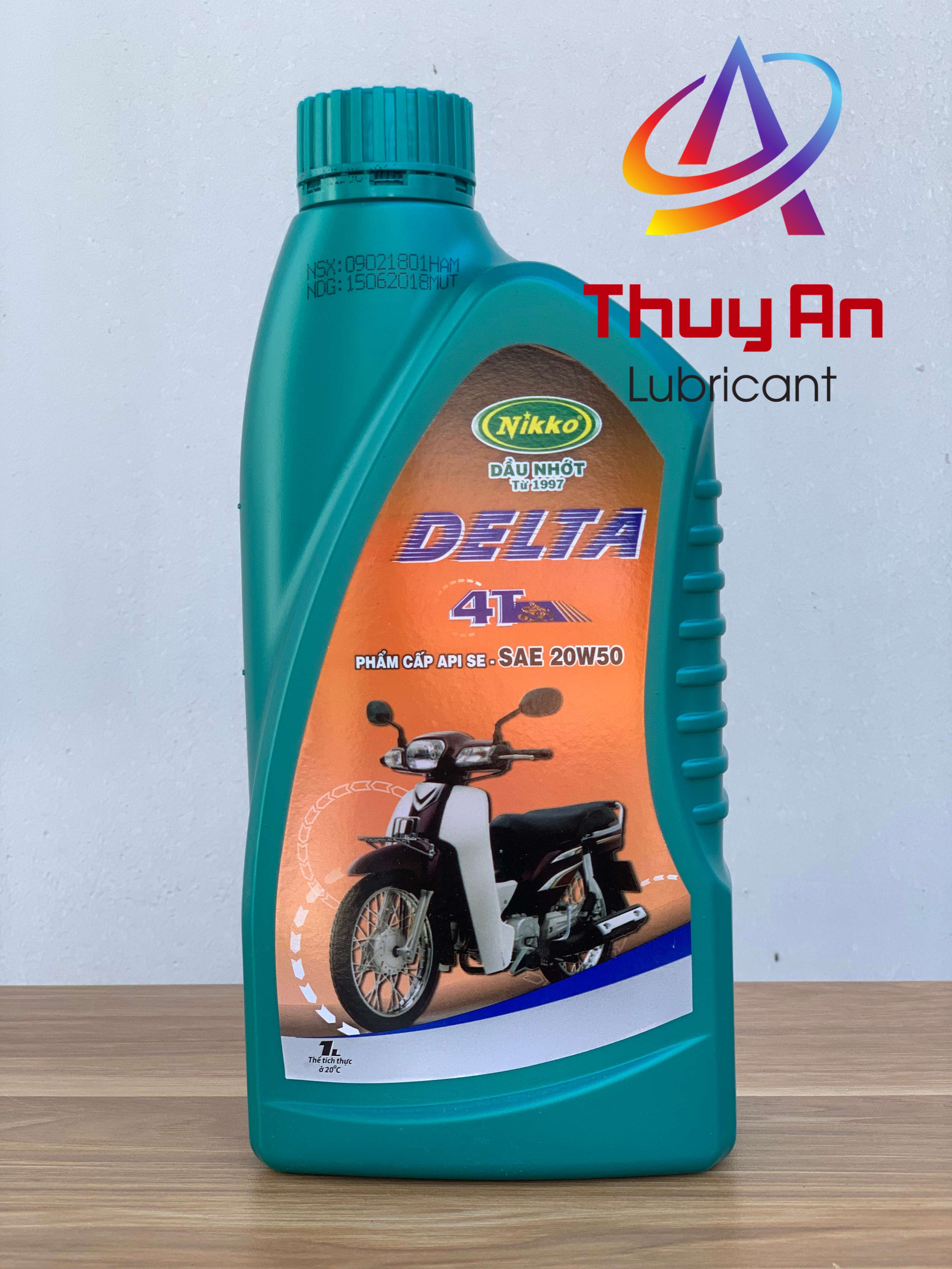 Nhớt xe máy Nikko Delta 4T Sae 20W-50 1L