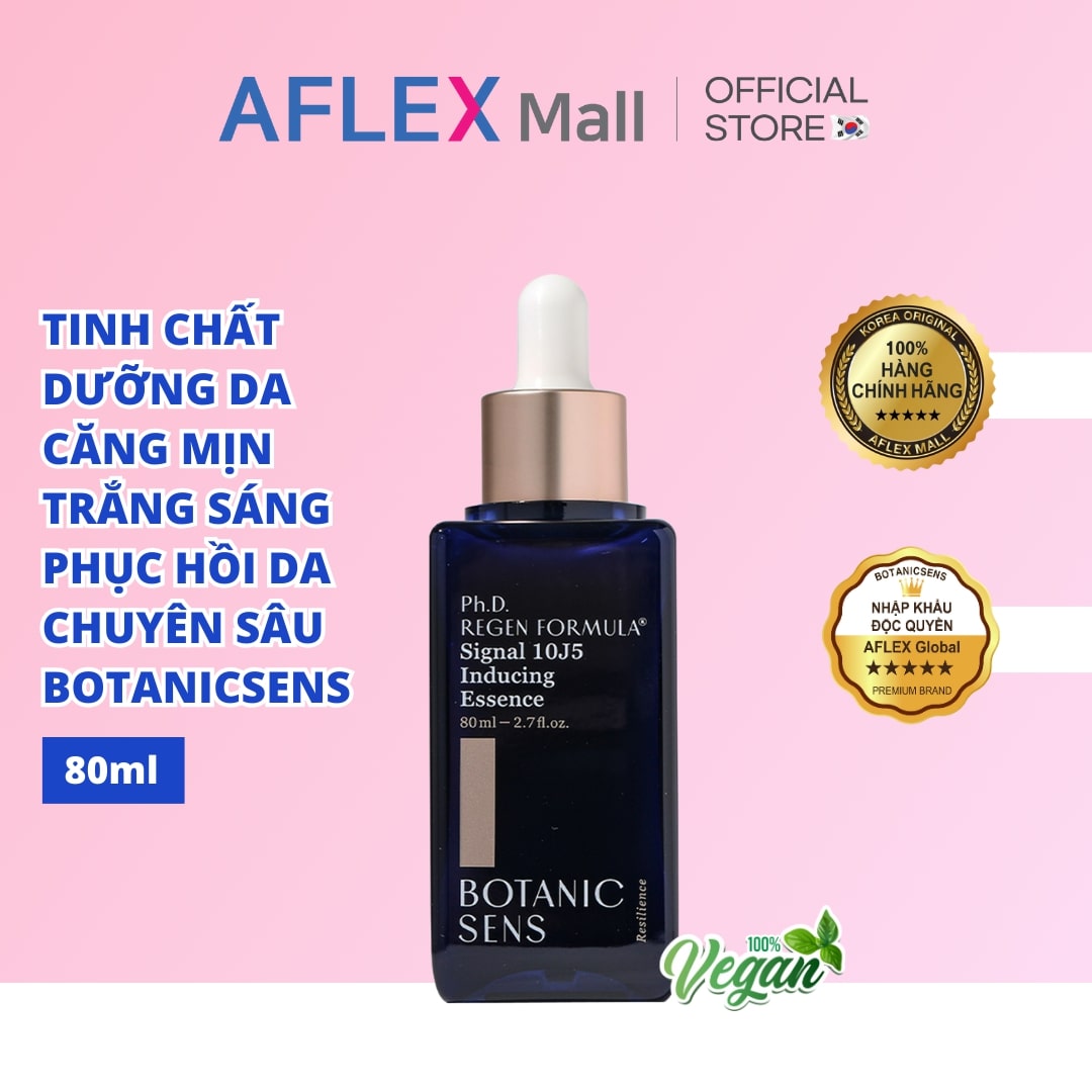 Tinh chất dưỡng trắng da chuyên sâu công thức thuần chay BOTANICSENS Signal 10J5 Inducing Essence