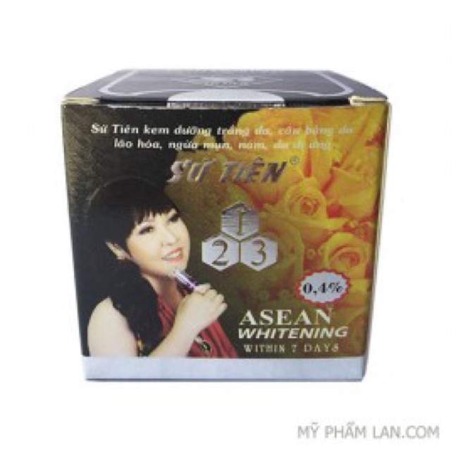 Kem Sứ Tiên đen mụn nám, tàn nhang, chống lão hoá, Mỹ phẩm Anh Đào, kem face Sứ Tiên đen hiệu quả sau 1 lần sử dụng, Kem Sứ Tiên