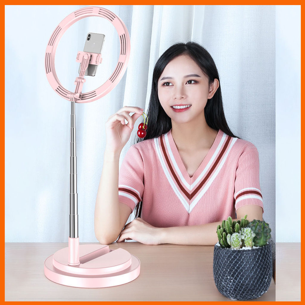 Đèn LiveStream Bán Hàng Gấp Gọn Cực Hot, Đèn Led LIVESTREAM Makeup, Phun Xăm Trang Điểm