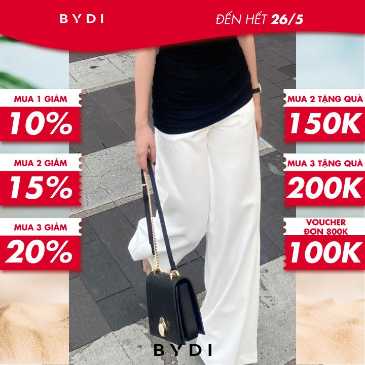 Quần dáng suông | ?white pant