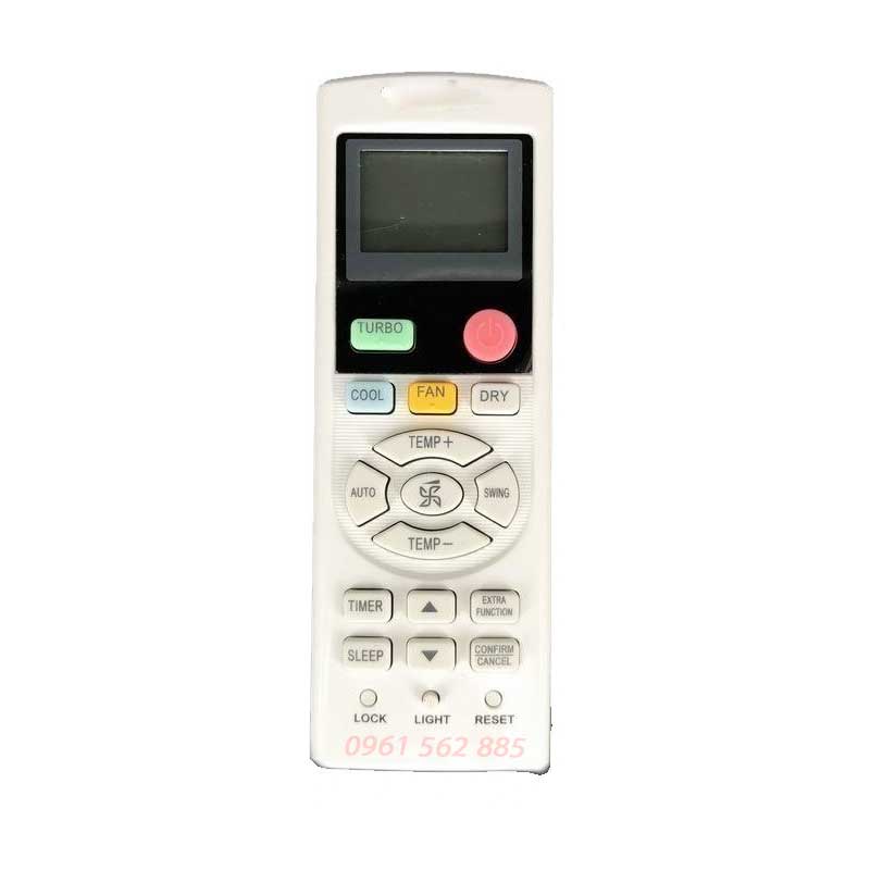 Điều Khiển Remote Máy Lạnh SANYO Mẫu 2( Nút Hồng)