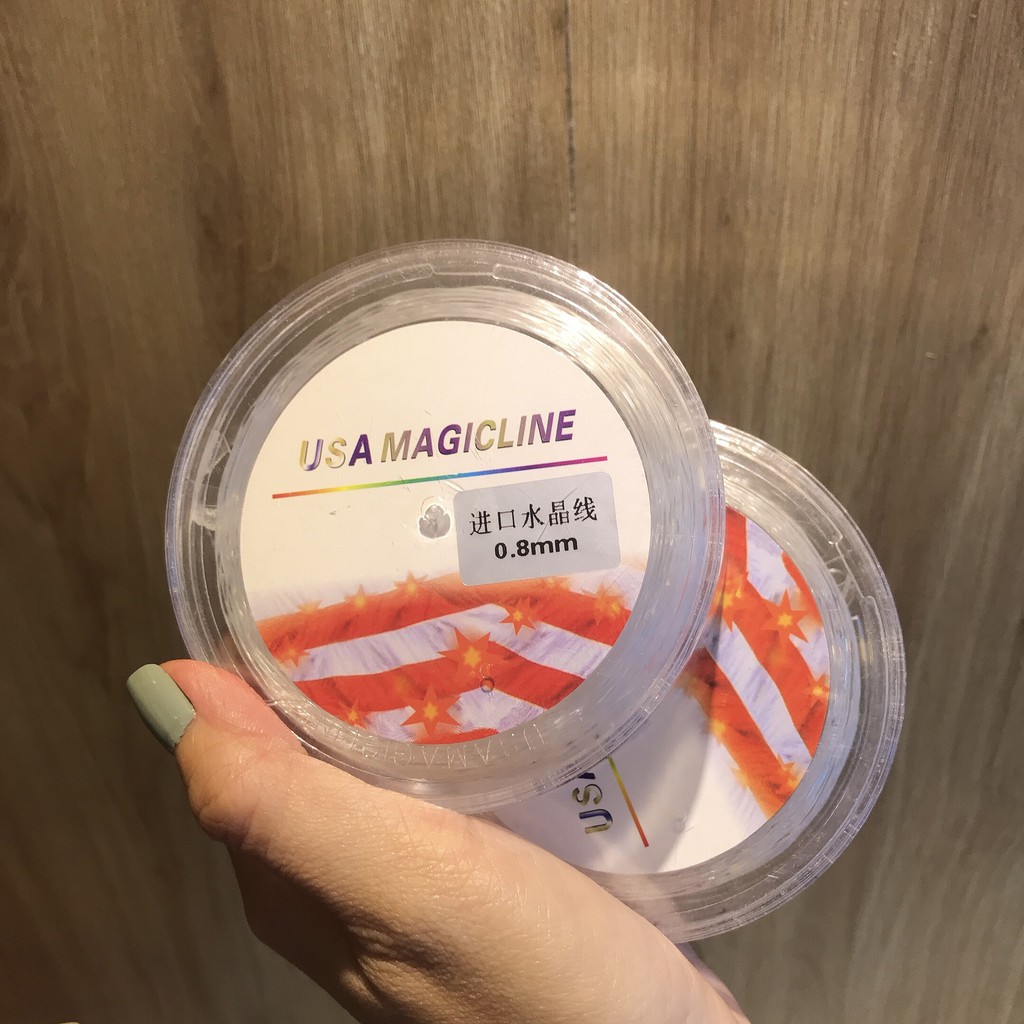 Dây cước thun usa magicline dùng xâu chuỗi size 0.7mm - 0.8mm