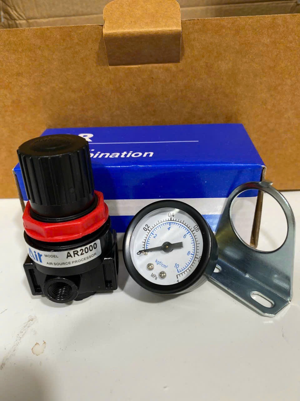 Van điều áp khí nén airtac ar 2000 , van điều chỉnh áp suất khí nén, van giảm áp khí nén, van điều áp ar 2000