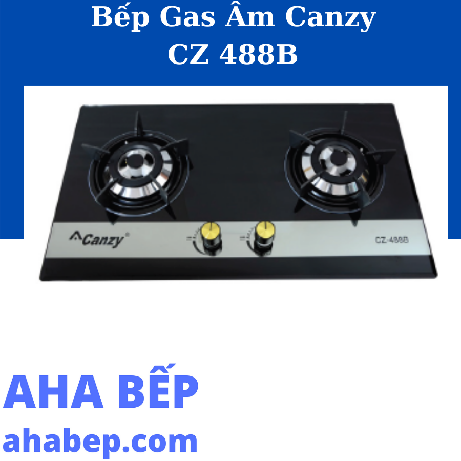 Bếp Gas Âm Canzy CZ 488B - Hàng Chính Hãng (Hotline: 0899.167.587)