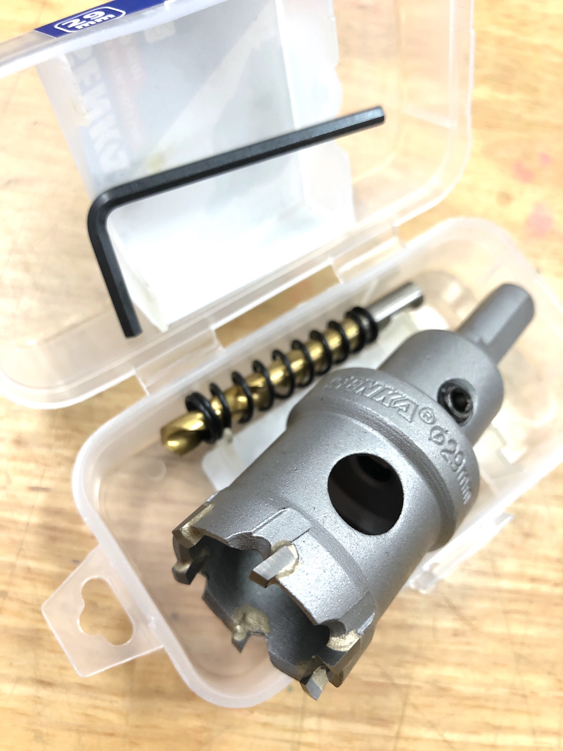 1 Mũi khoét sắt, kim loại, mũi khoan lỗ kim loại, mũi khoét inox SENKA [CHỌN SIZE Ø14MM - Ø100MM]