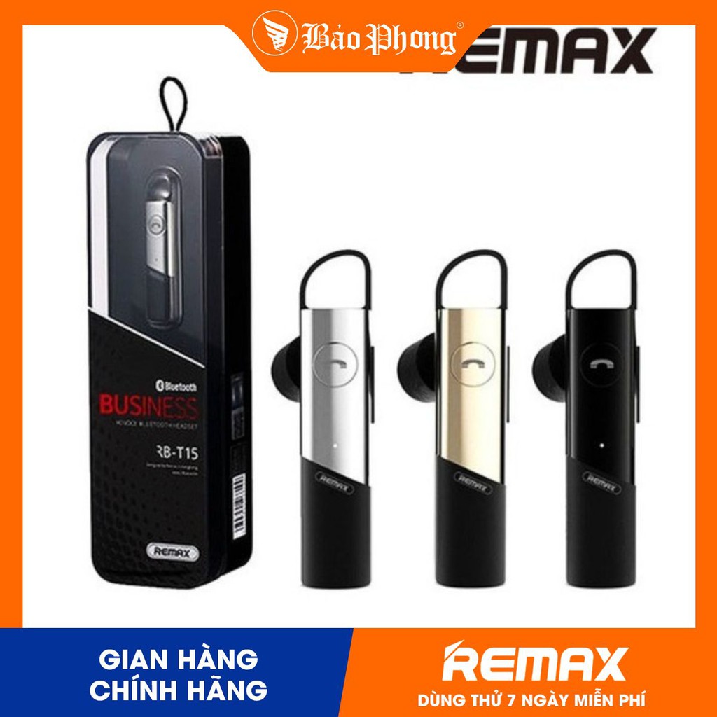 Tai nghe bluetooth business remax t15