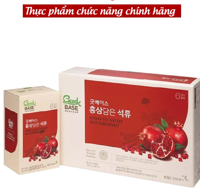 Nước Hồng Sâm Goodbase Lựu  30 gói