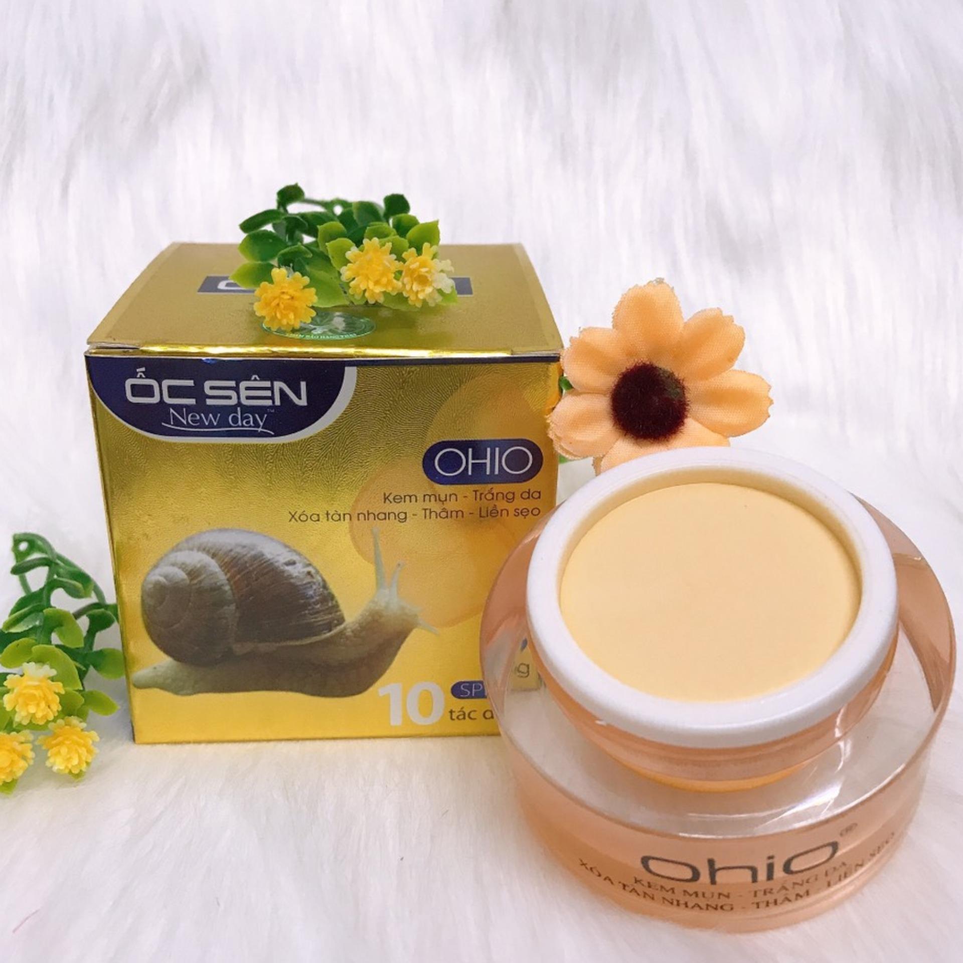 Mỹ phẩm mụn cao cấp 10 tác dụng OHIO Ốc Sên New Day
