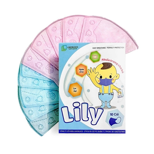Khẩu trang y tế em bé lily