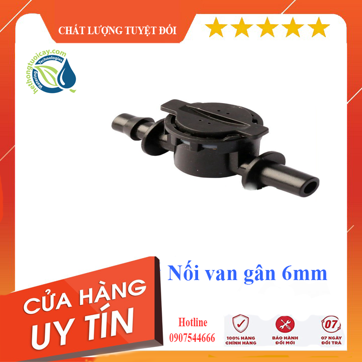 Van áp chống nhỏ giọt đầu gài tưới cây