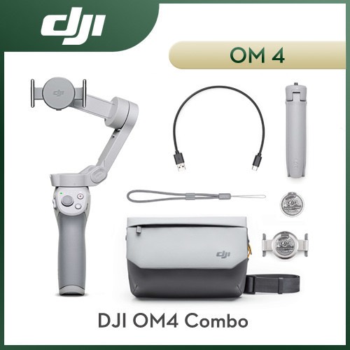 [Trả góp 0%]COMBO KÈM TÚI ĐEO - GImbal DJI OM4 Tay cầm chống rung cho điện thoại DJI Osmo Mobile 4 - Bảo hành 12 tháng