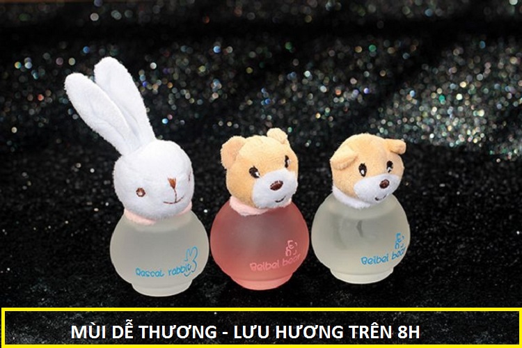Nước hoa gấu thỏ dễ thương quyến rũ