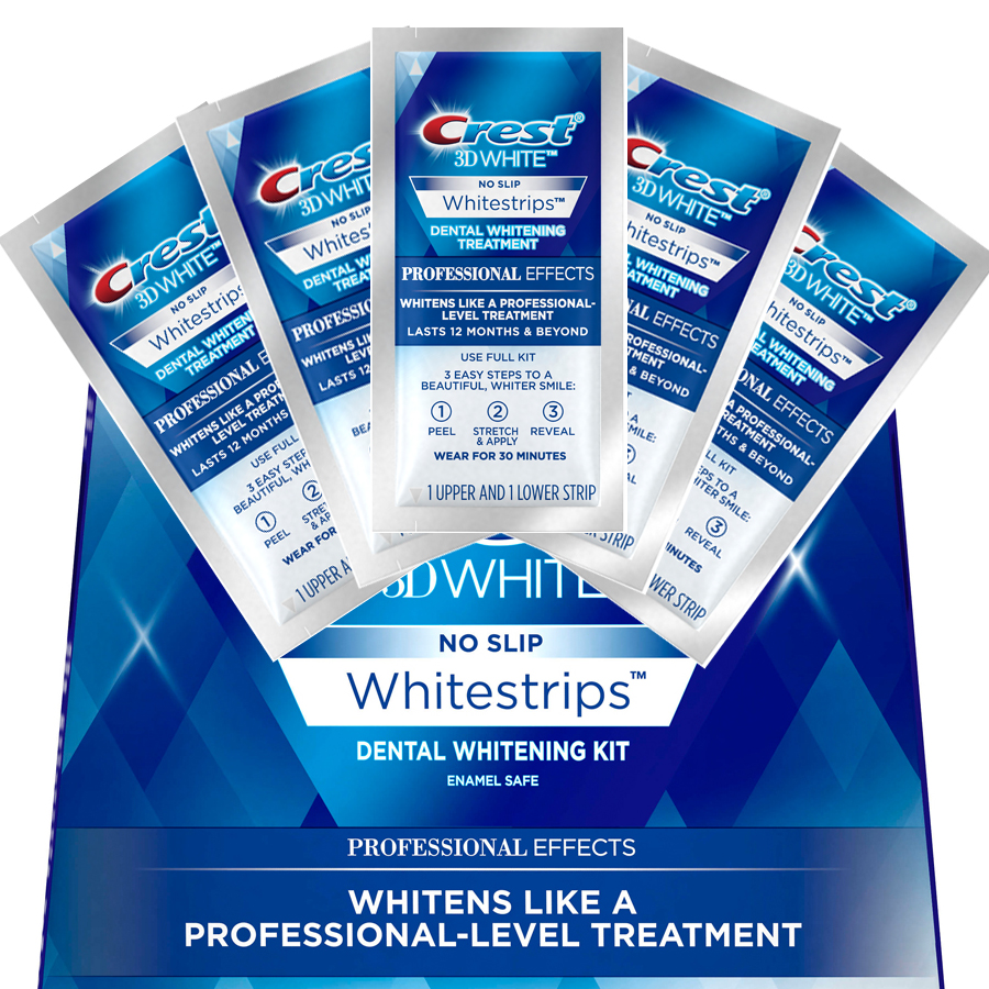 Miếng trắng răng Crest 3D whitestrips tách lẻ