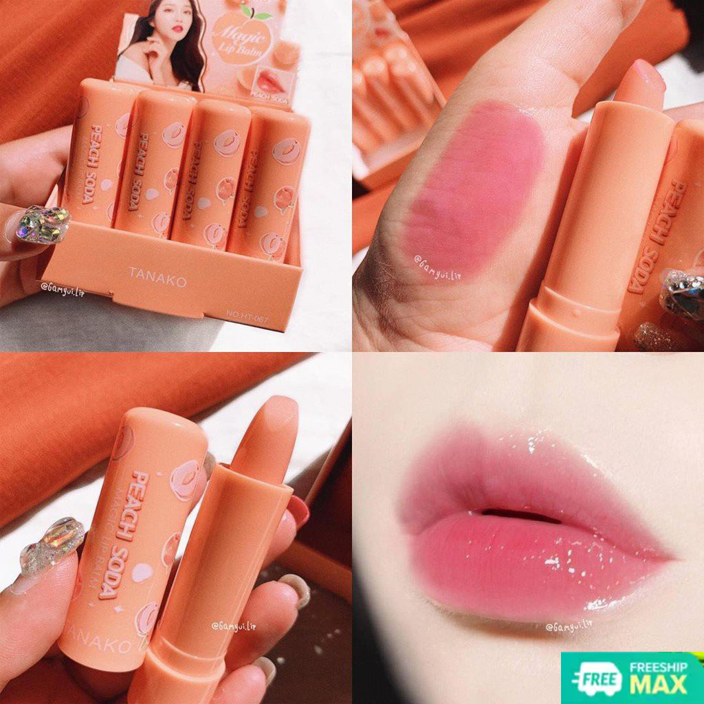 Son dưỡng môi Đào Tanako Thái Lan chính hãng