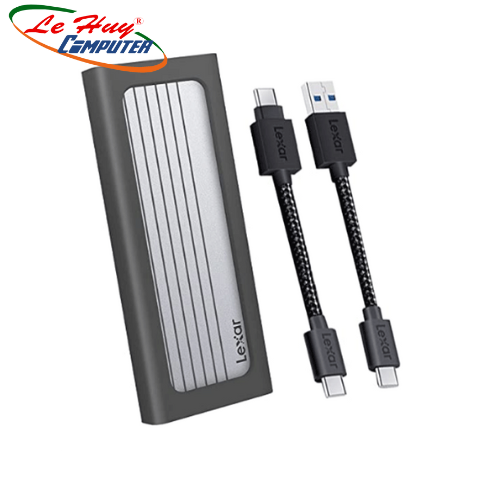 Box di động SSD LEXAR E10 M.2 PCIe NVMe Gen3x4 / Gen4x4 Type-C (LPAE10N-RNBNG) - Hàng Chính Hãng Giá 808,808 Đồng*Miễn phí vận chuyển