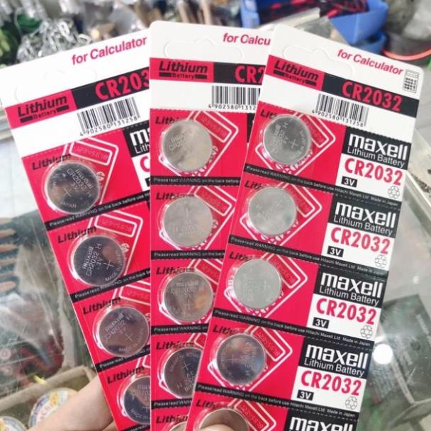 Pin maxell cr2032 - hàng có sẵn