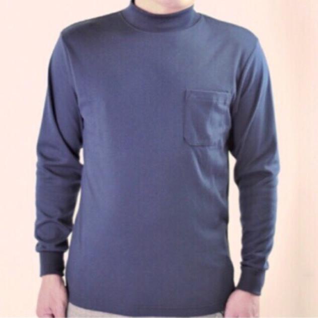 Áo thu đông haloximec cổ 3 phân trung niên chất cotton dày dặn