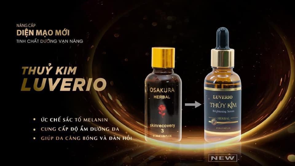 osakura herbal skin recovery 3 - Tinh chất duy trì số 3(osakura số 3) - luverio thủy kim