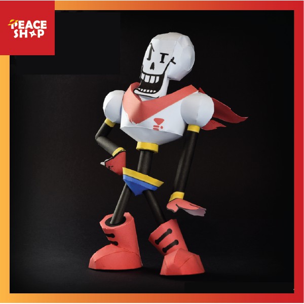 Mô hình giấy papyrus - undertale os19