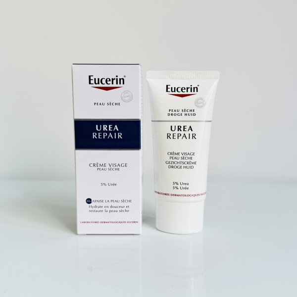 Kem Dưỡng Hỗ Trợ Phục Hồi Da Eucerin Urea 5% Repair Face Cream 50ml