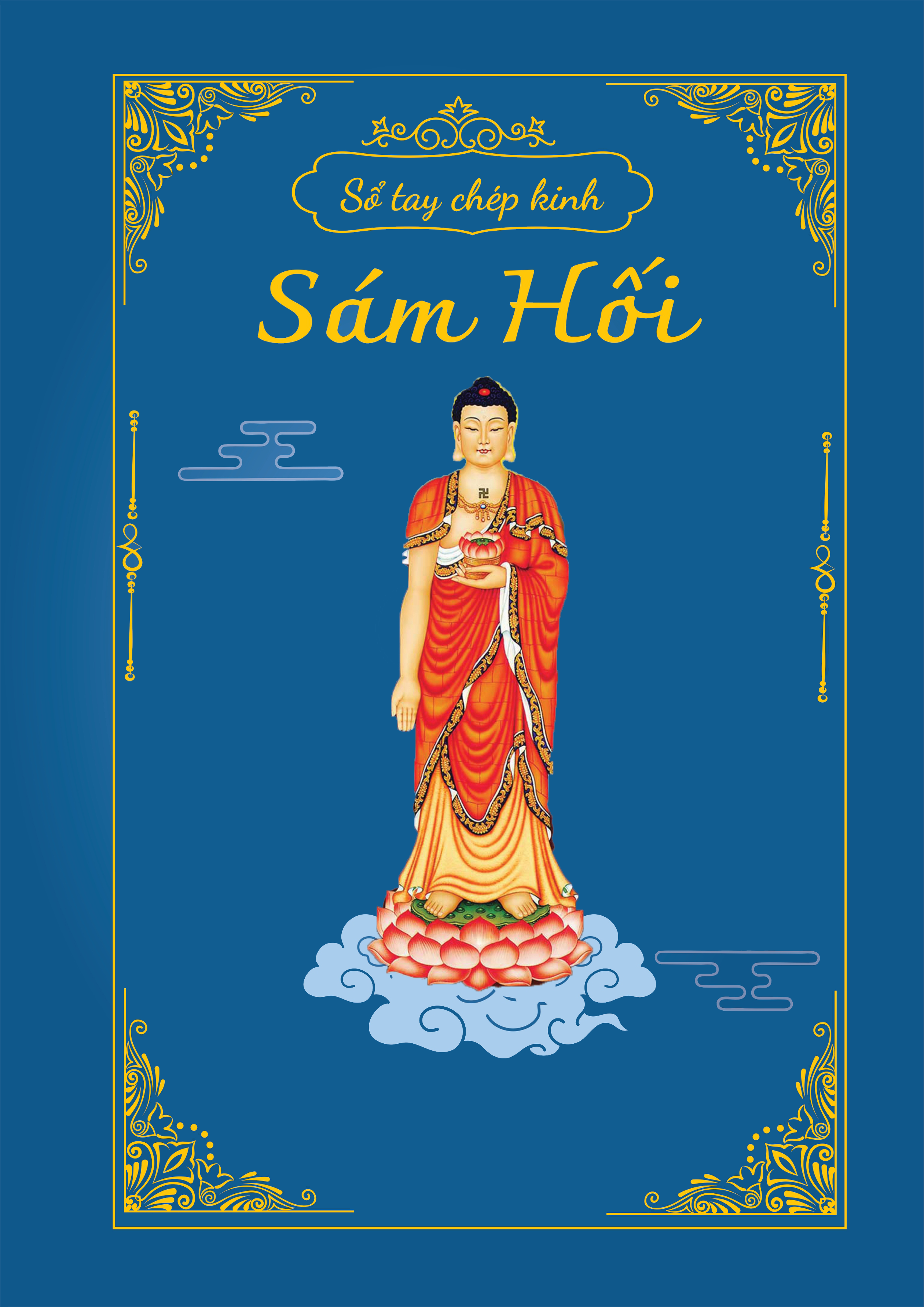 [HCM]TẶNGVIẾT - SỔ CHÉP KINH CHỮ IN MỜ KINH SÁM HỐI BÌA LÒ XO CAO CẤP  KHỔ GIẤY A4