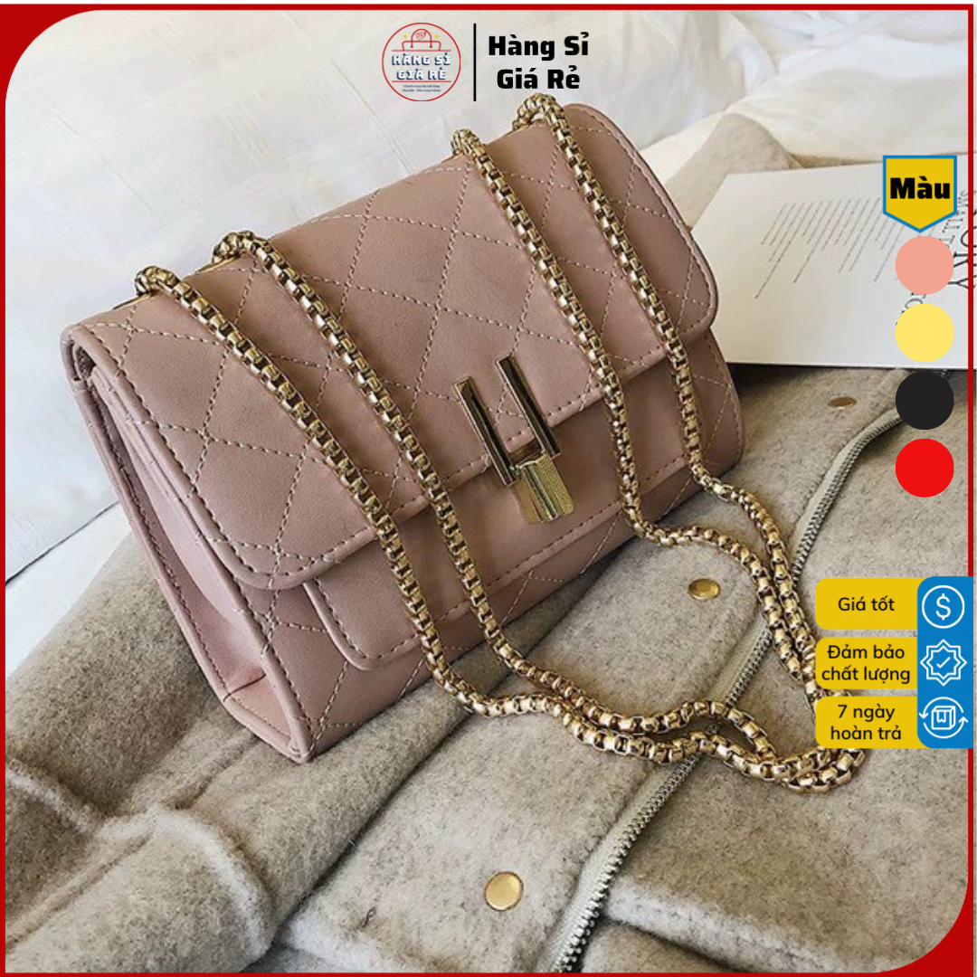 ?? MẪU MỚI ?? TÚI ĐEO CHÉO NỮ KHÓA Y TRẦN CHỈ - VÍ ĐỰNG TIỀN THẺ MINI