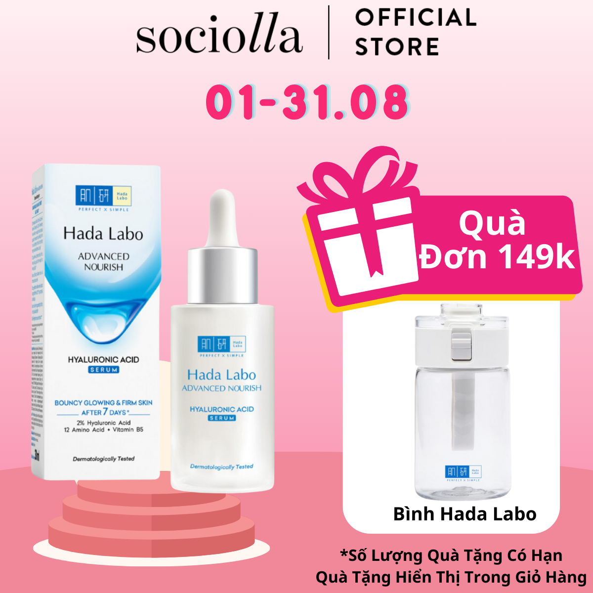 Serum Dưỡng Ẩm Hada Labo Advanced Nourish 30ml