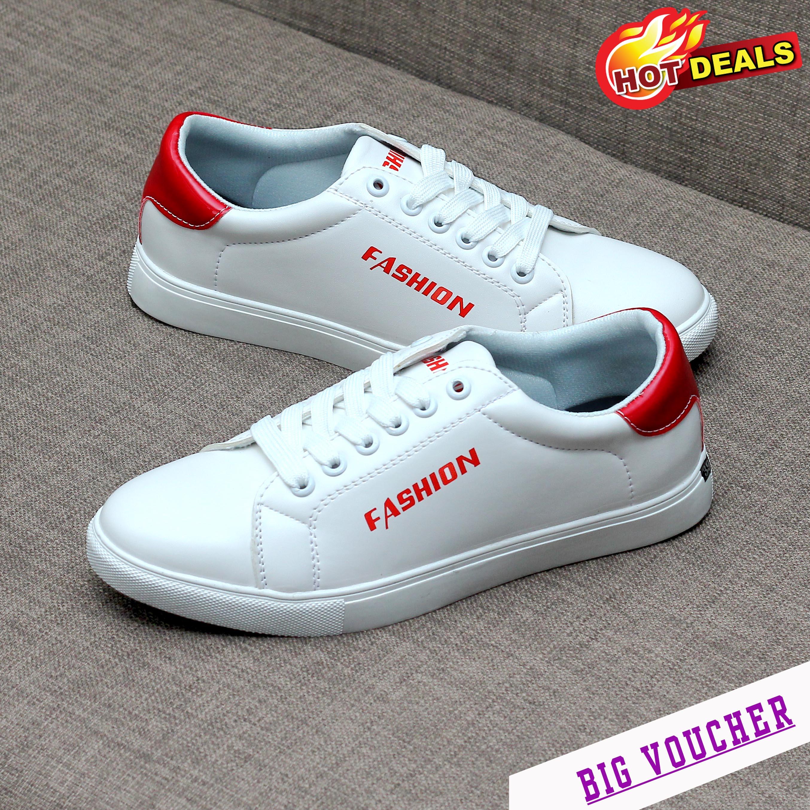 Giày sneaker, Giày sneaker thể thao, Giày nam thể thao mã M16 Đỏ.