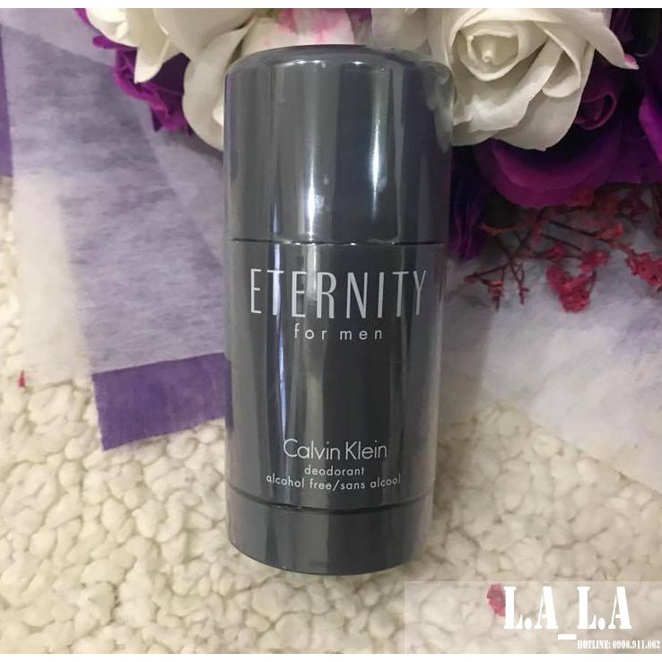 Lăn khử mùi nước hoa calvin klein - eternity for men 75g