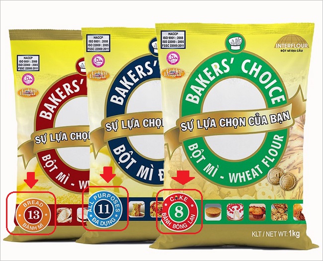 Bột mỳ Baker choice số 11