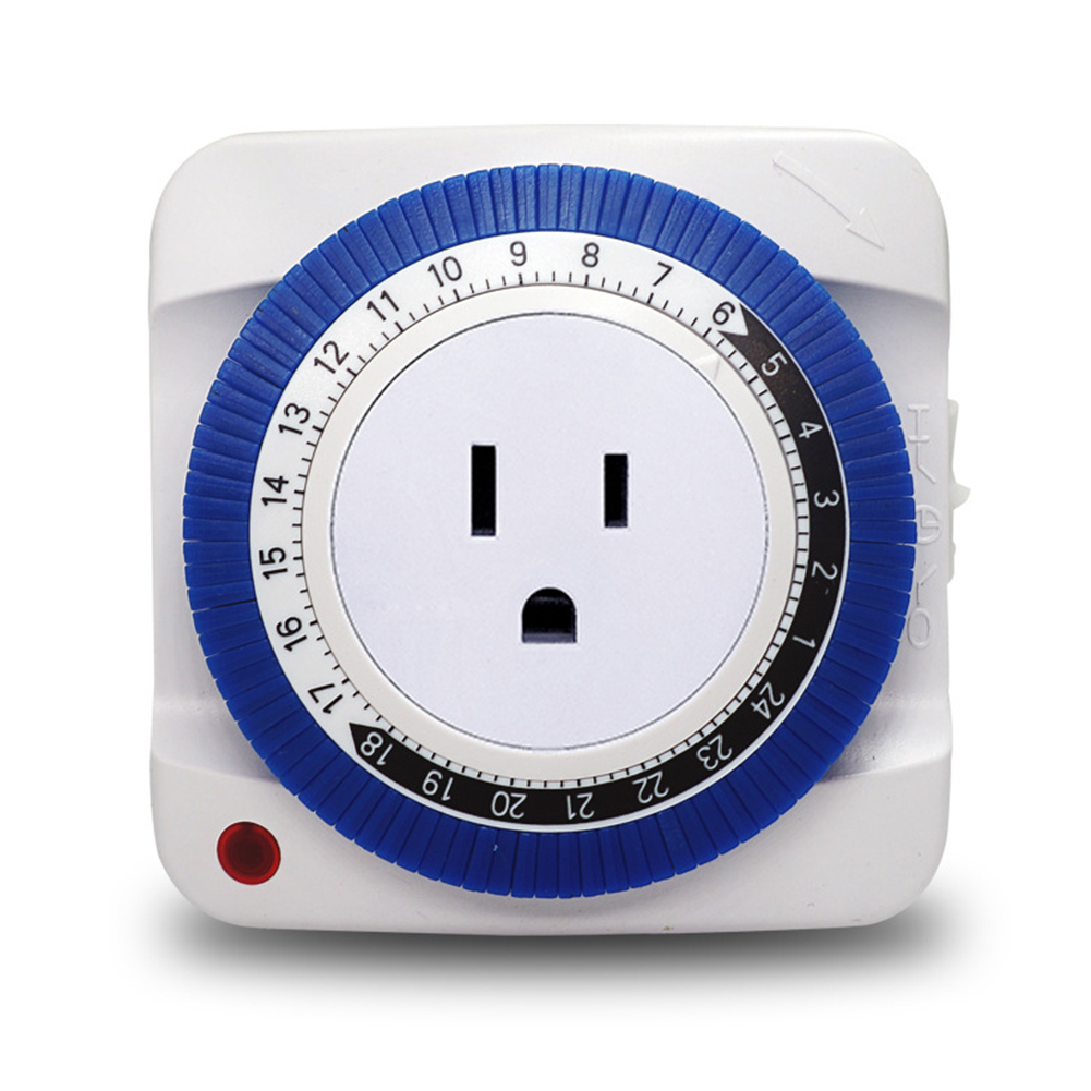 Ổ cắm hẹn giờ 24h timer mechanical - ổ cắm hẹn giờ tắt mở điện