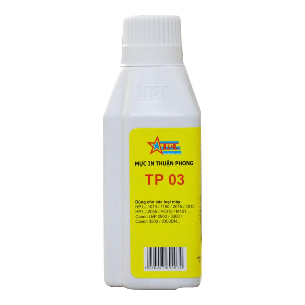 Mực đổ thuận phong tp03 dùng cho máy in hp / canon