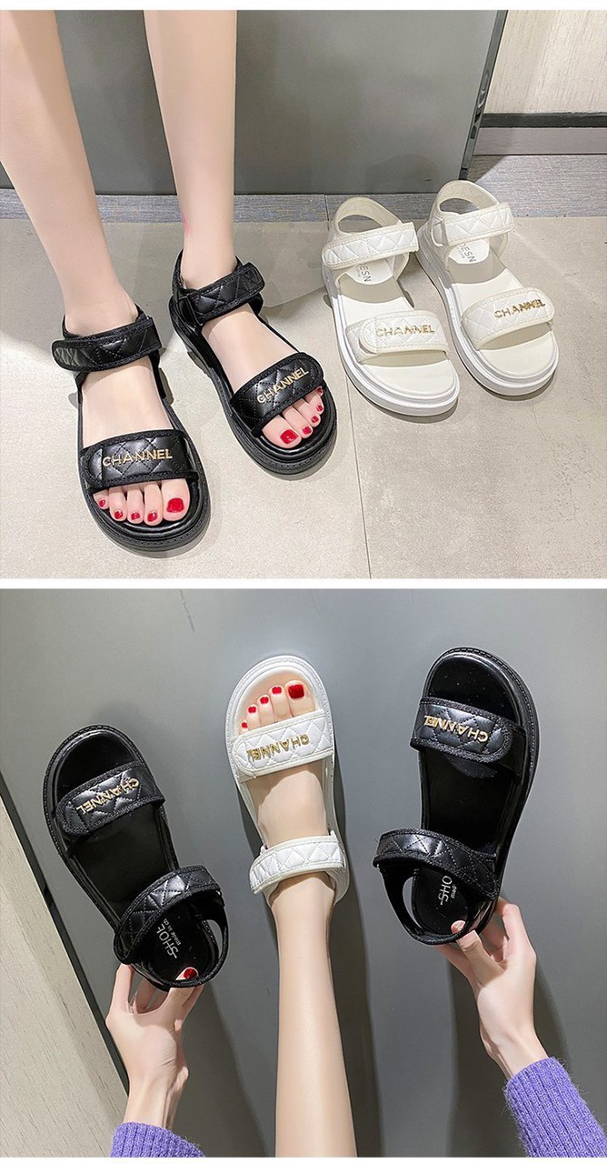 (2101)Sandal Thể Thao Đế Dày 3cm Thời Trang Năng Động Cho Nữ hàng Quảng Châu CAO CẤP