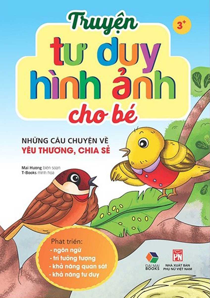 Sách Truyện Tư Duy Hình Ảnh Cho Bé - Những Câu Chuyện Về Yêu Thương, Chia Sẻ - Newshop