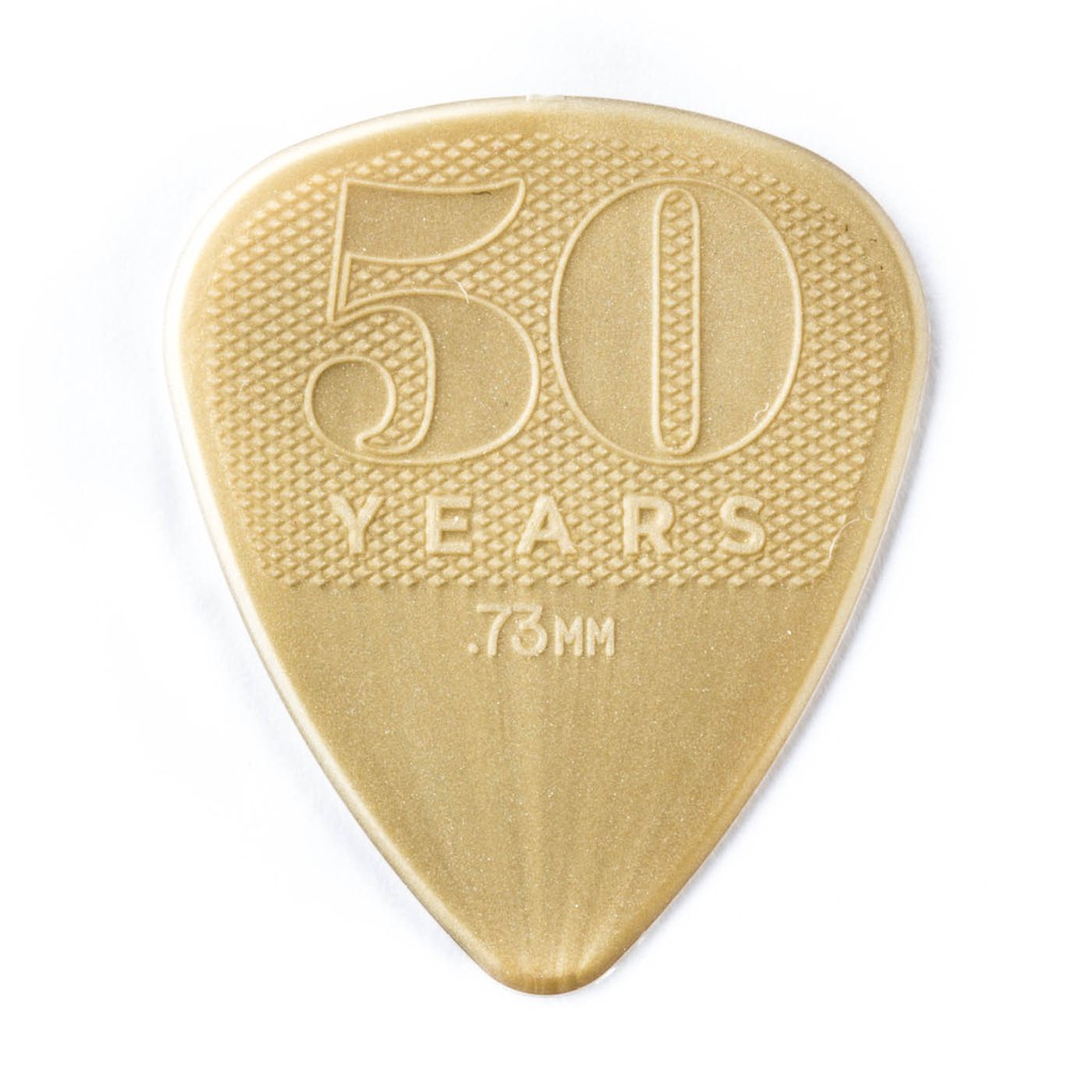 Pick gảy đàn guitar dunlop 442r.0.6 màu vàng kỉ niệm 50 năm dunlop