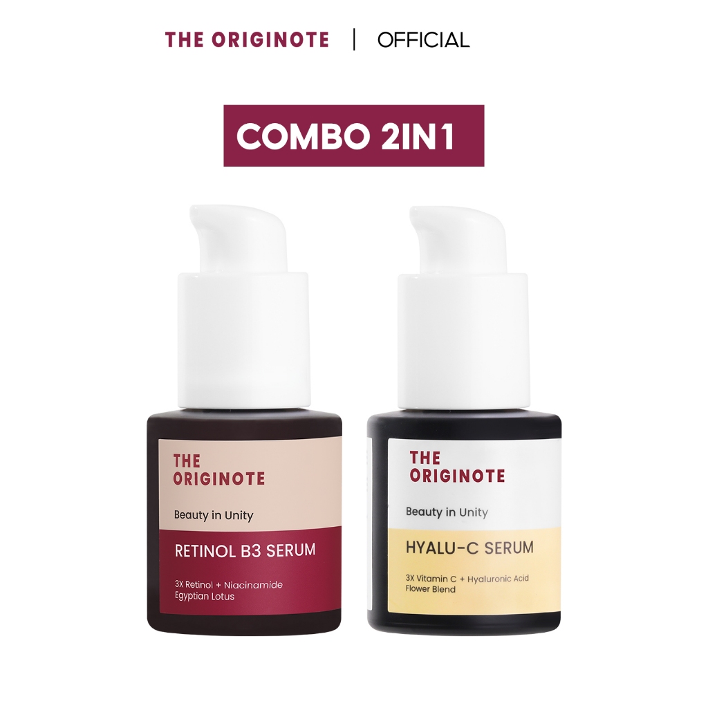 Combo 2 Serum The Originote Combo Retinol B3 Serum & Hyalu-C Serum