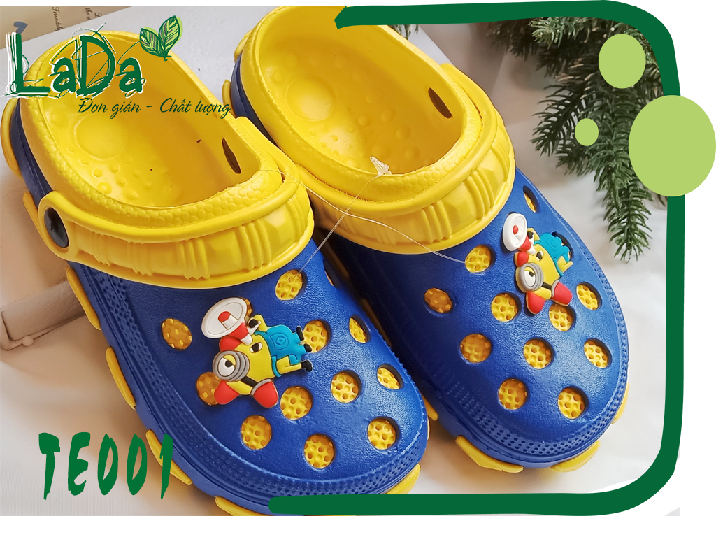 [HCM]Dép Sục Trẻ Em Hoạt Hình Nhiều Màu Sắc Cho Bé Trai Bé Gái (Size Đại) [TE001]