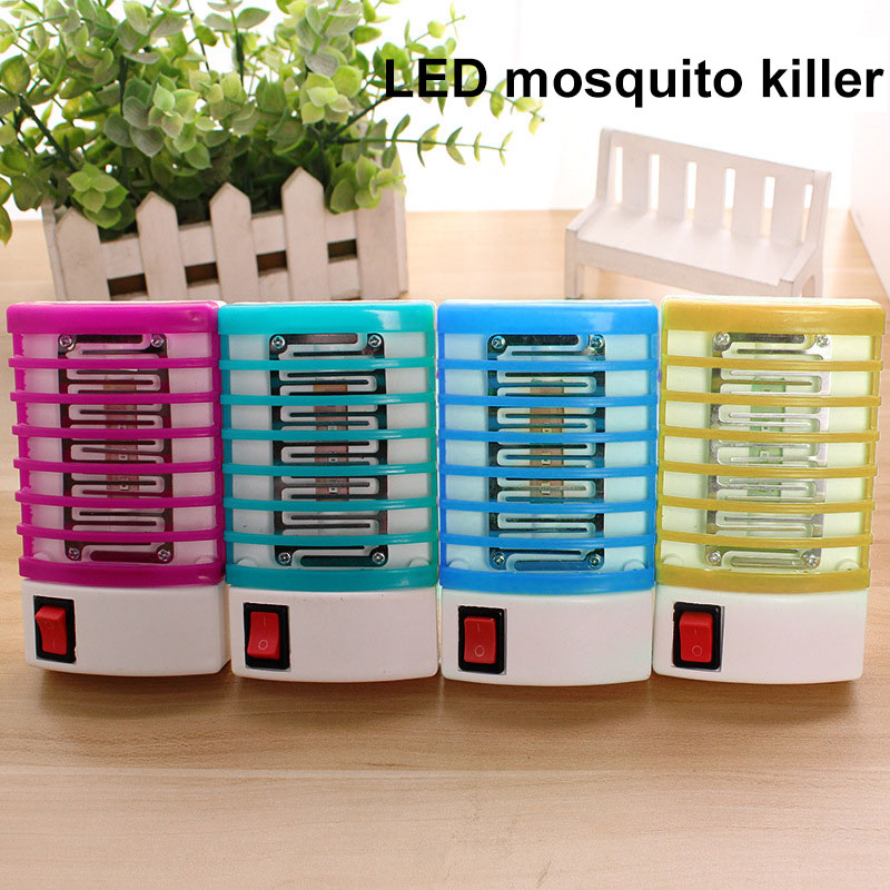 Led electronic mosquito killer multifunctional mini mosquito mosquito killer LED socket nightlight mosquito repellent EU Plug