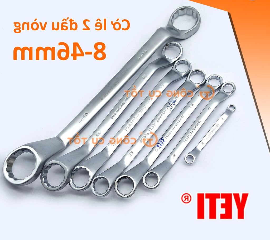 Cờ lê 2 đầu vòng yeti
