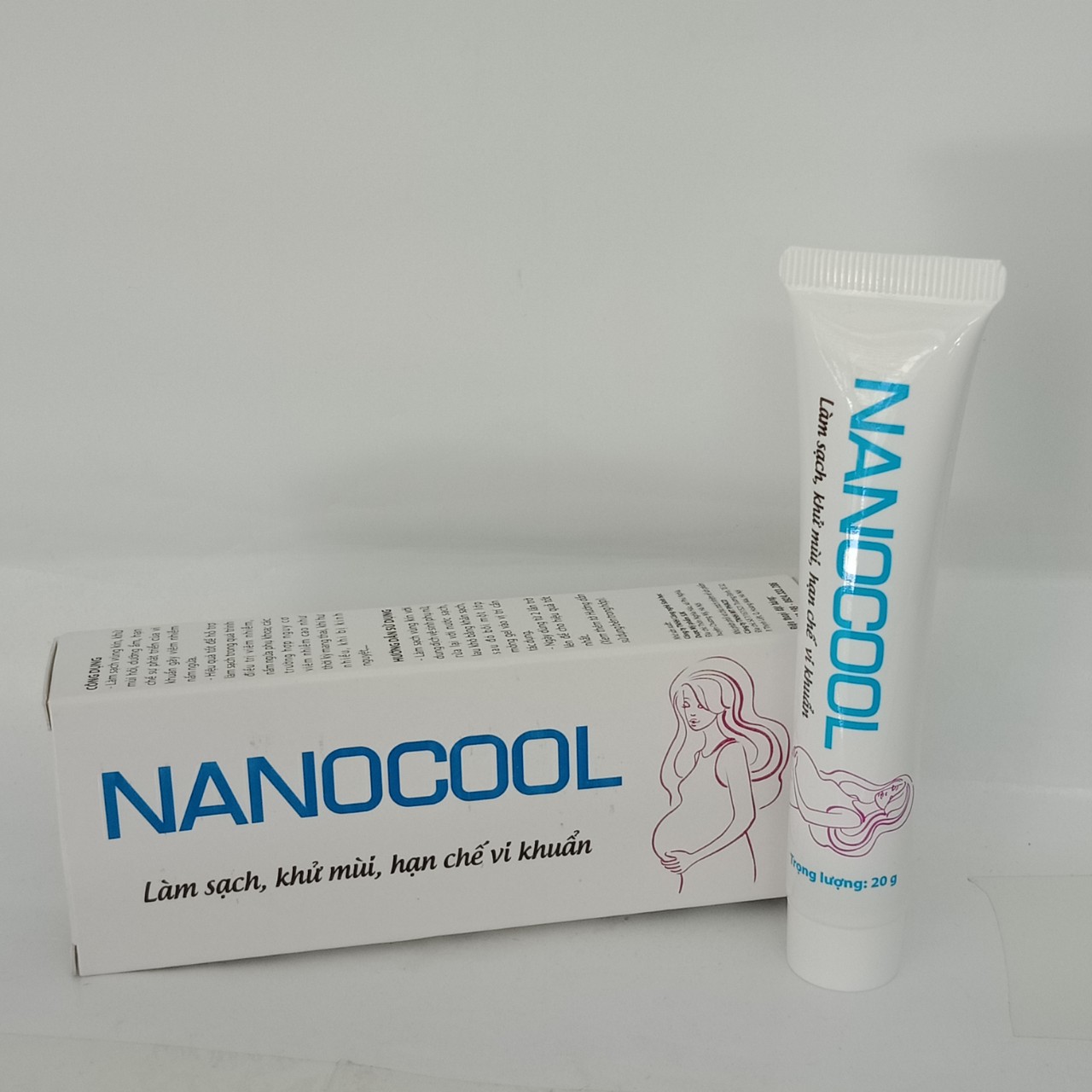 Làm sạch vùng kín, khử mùi hôi Kem bôi khử mùi NANOCOOl 20g