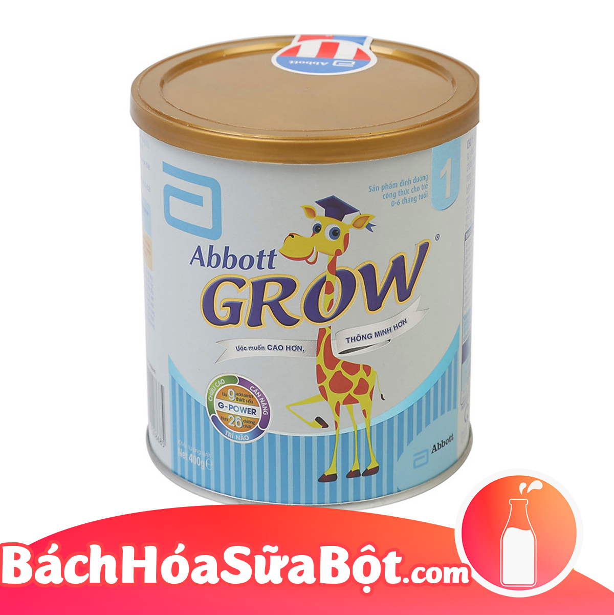 Sữa bột Abbott Grow 1 400g
