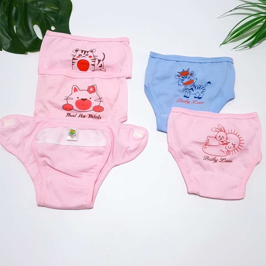 [HCM][SET 5] Quần đóng bỉm Baby cho bé 3 đến 8kg chất liệu 100% cotton