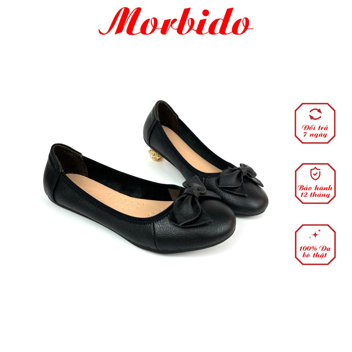 Giày búp bê nữ đế bệt morbido m304