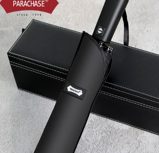 Ô cán ngắn tự động 2 chiều cỡ lớn PARACHASE chống thấm nước chống tia UV tuyệt đối, dù đi mưa đi nắng cao cấp