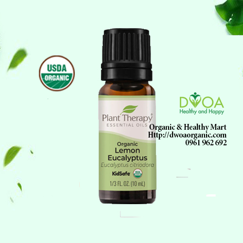 Tinh dầu khuynh diệp chanh hữu cơ lemon eucalyptus PlantTherapy