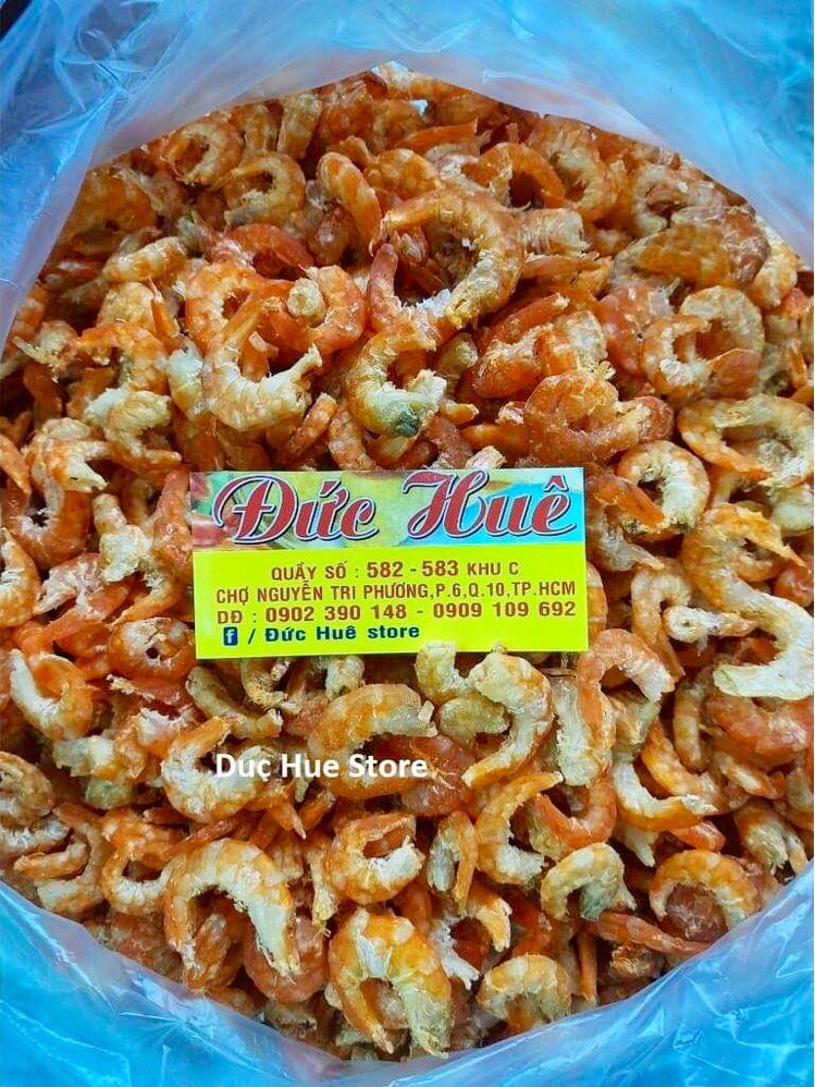 Tôm khô cà mau ngon, ngọt, sạch 200g - đức huê store